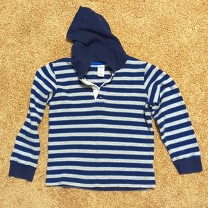 Kids striped hoodie shirt